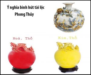 bình hút tài lộc chính là sự phù hộ của đức Phật cho gia chủ