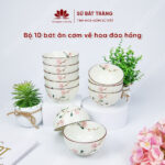 Bộ 10 bát ăn cơm