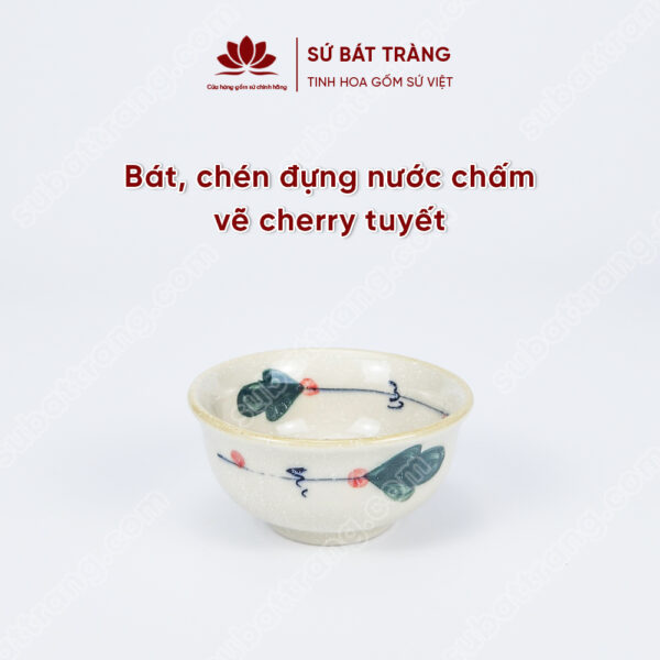 Bát, chén đựng nước chấm - Sứ Bát Tràng