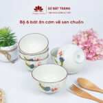 Bộ 6 bát ăn cơm