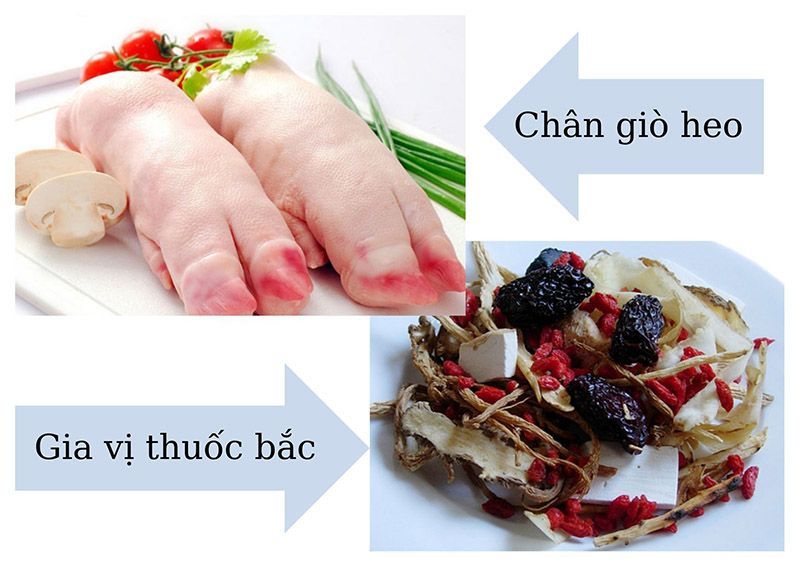 Cách làm chân giò hầm thuốc bắc - Bí quyết nấu món ăn bổ dưỡng và thơm ngon khó cưỡng